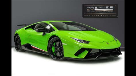 Lamborghini Huracan Performante Verde Mantis Youtube