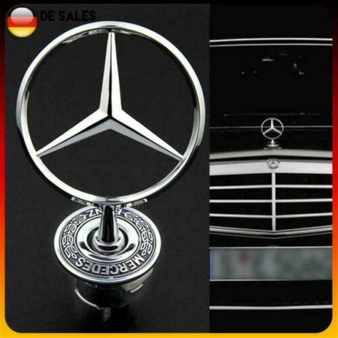 Emblem Stern Motorhaube Logo für Mercedes Benz W202 W210 W211