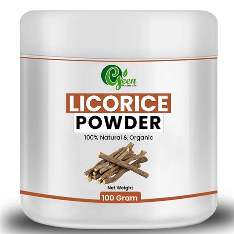 Mulethi Licorice Powder Mulati Mulaithi Mulethi Root Powder