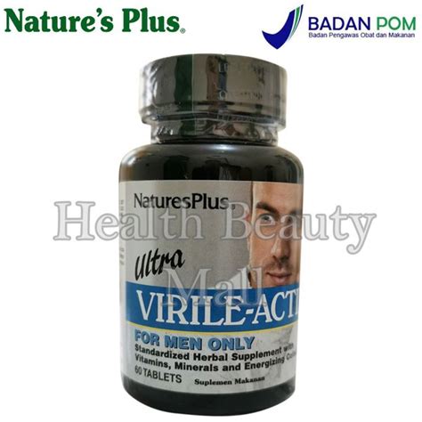 Jual Natures Plus Ultra Virile Actin 60 Tablets Vitamin Pria Di Lapak