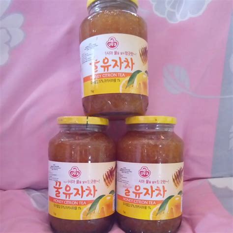 Jual Honey Citron Tea Ottogi Made In Korea Shopee Indonesia