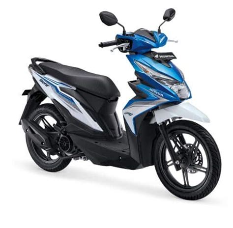 Beat Esp Cbs Iss Electro Blue White Honda Cengkareng