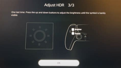 Adjust Hdr Set Up Ps5 Youtube