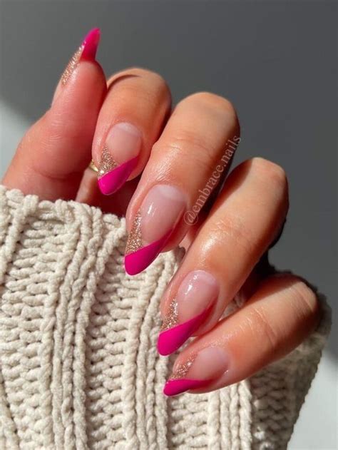 30 Hot Pink Nail Designs To Get On The Barbiecore Trend