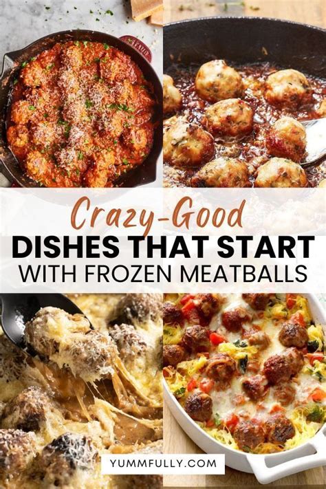 Crazy Good Dishes That Start With Frozen Meatballs Meatball Recipes