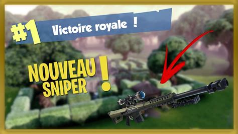 Le Nouveau Sniper Est Op Sur Fortnite Top Mode Tireur D Lite