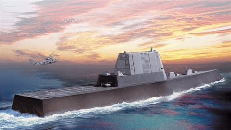 The Navys Stealthy Zumwalt Class Destroyer A Pocket Battleship