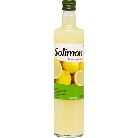 Limón Exprimido Botella 750 Ml · Solimon · Supermercado El Corte Inglés