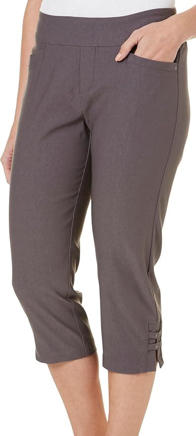 Lee Womens Modern Series Midrise Fit Elena Pull On Capri Pant