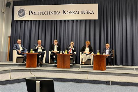 Kandydaci do Senatu z Koszalina debatowali na politechnice Padły