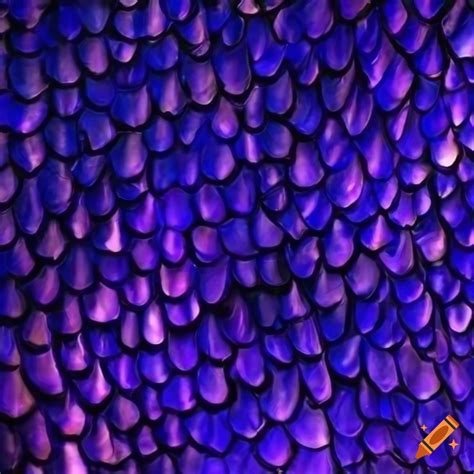 Iridescent Blue Purple Dragon Scales For A Book Cover On Craiyon