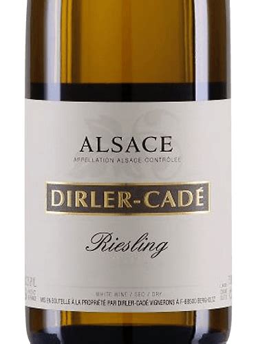 Dirler Cad Alsace Riesling Vivino Canada