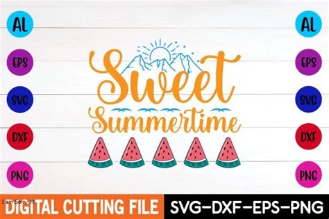 Sweet Summertime Svg Graphic By Suriayaaktere4 · Creative Fabrica