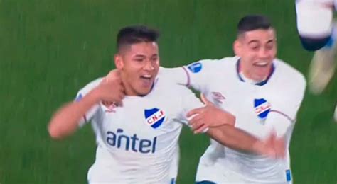 Nacional vs Unión Leandro Lozano aumentó el marcador 2 0 en la Copa