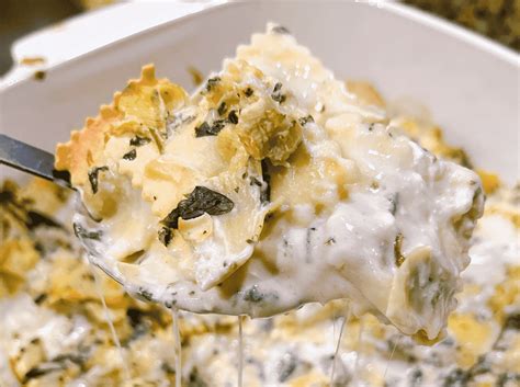 Spinach Artichoke Ravioli Bake Pasta Recipes Butter Be Tasty