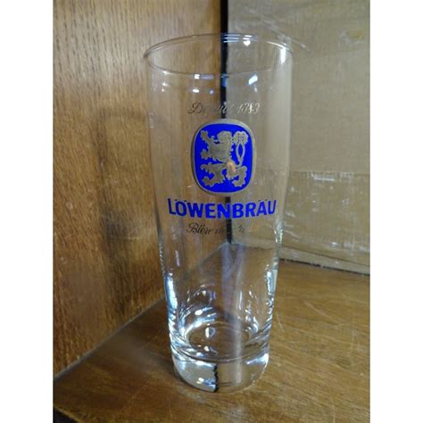 Verre Lowenbrau Cl Ht Cm Tigrebock