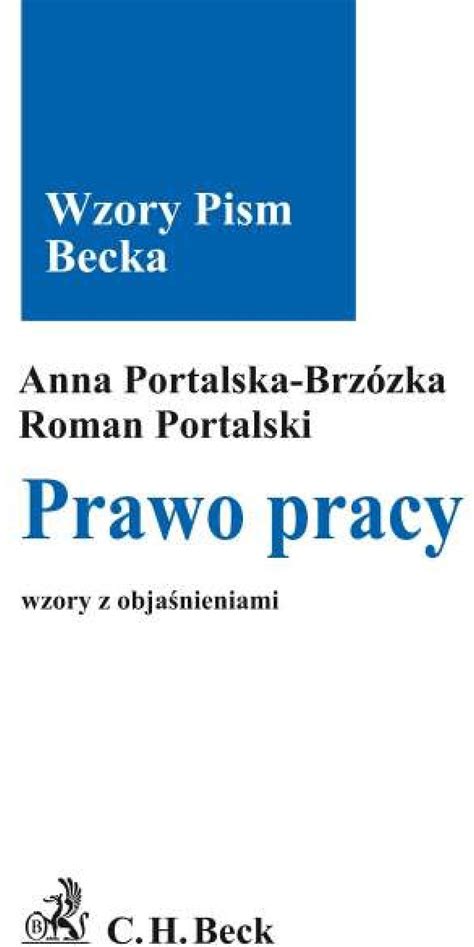 WZORY PISM BECKA Prawo Pracy PDF Darmowe Pobieranie