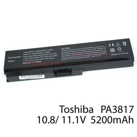 Toshiba Laptop Battery For Satellite L750 C650 Dynabook Qosmio T550