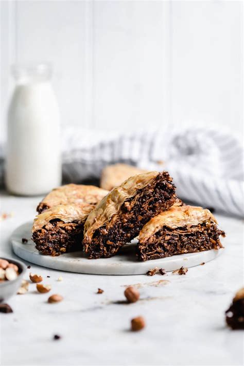 Hazelnut Chocolate Baklava Recipe - Broma Bakery