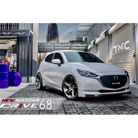 Mazda 2 Sedan Hatchback 2020 2021 2022 Drive 68 Bodykit Body Kit D68