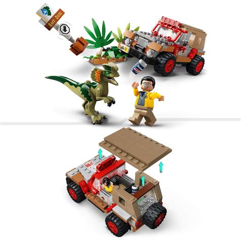 Lego Jurassic Park 76958 Dilophosaurus Ambush Dinosaur Jurassic World Set Smyths Toys Uk