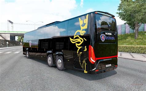 Scania Touring K410 Black For Euro Truck Simulator 2