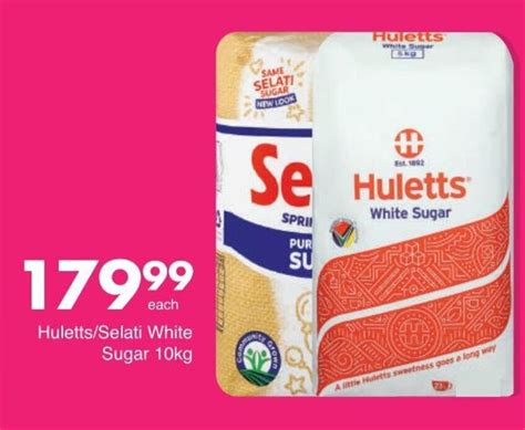 Hulettsselati White Sugar 10kg Offer At Save