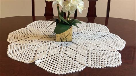 Centro De Mesa A Crochet Paso A Paso Youtube