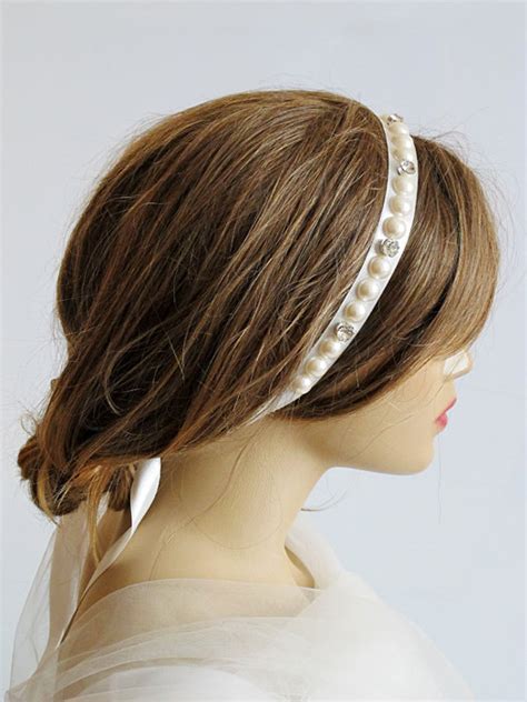 Wedding Headband Bridal Rhinestone Headband Wedding Hairband Bridal