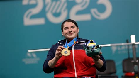 Con Récord Parapanamericano Camila Campos Y El Para Powerlifting Le