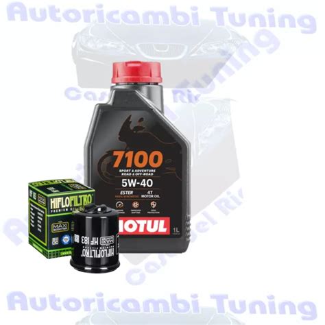 TAGLIANDO OLIO MOTUL 7100 5W40 Filtro Per Piaggio 250 X9 Evolution