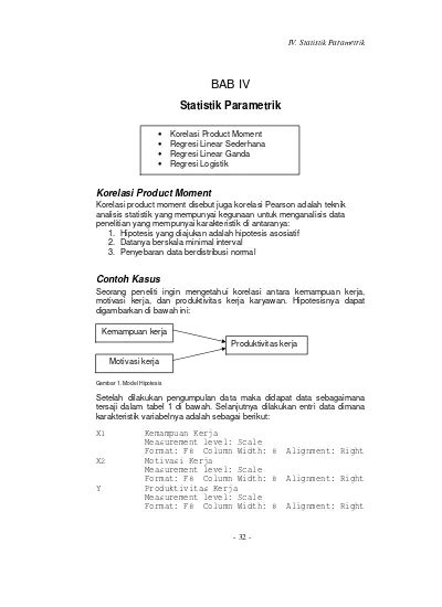 Top Pdf Korelasi Product Moment Dan Norma Kategorisasi Dok