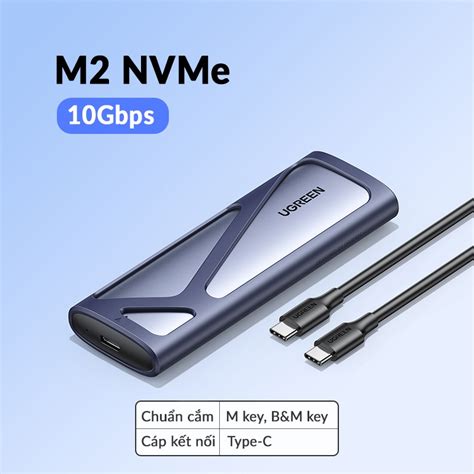 Box Ssd M2 Nvme Sata Ugreen Type C Chuyển M2 To Usb Làm ổ Cứng Di động Shopee Việt Nam