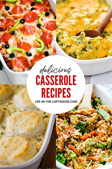 Delicious Casserole Recipes Life In The Lofthouse