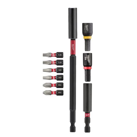 Milwaukee Tool Shockwave Impact Duty Alloy Steel Screw Driver Bit Set