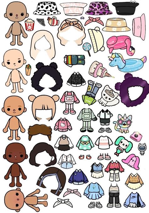 Pin By Cositas Para Imprimir On Nose Paper Doll Template Paper Dolls