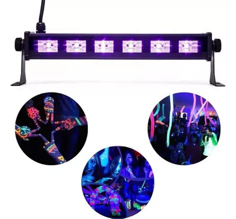 Luz De Escenario LED Luatek Luz Negra Ultravioleta Led Uv Projetor 20w