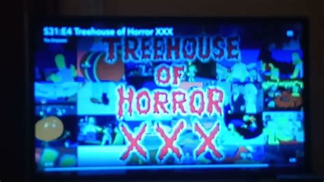 Treehouse Of Horror Xxx End Credits Youtube