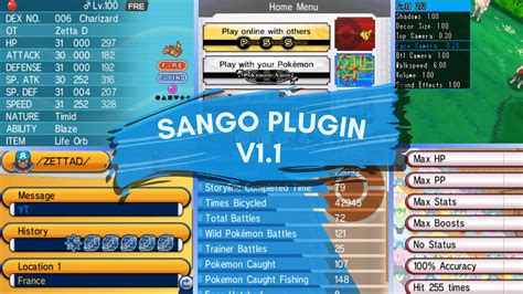 SANGO PLUGIN v1 1 BETA The ultimate plugin for Pokémon Omega Ruby