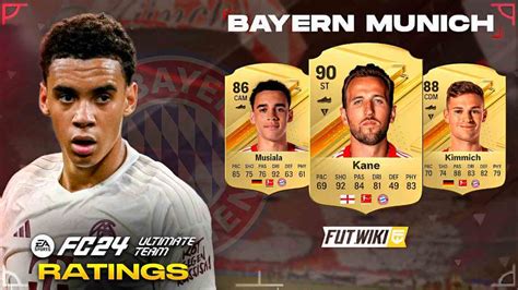 EA Sports FC 24 Bayern Munich Player Ratings Leaked FUT WIKI