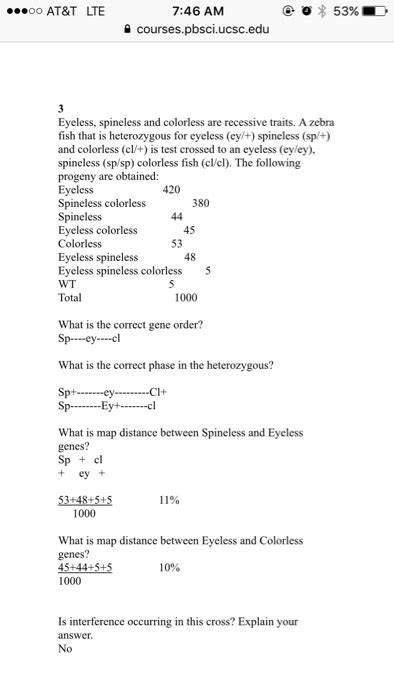 Solved O At T Lte Am Courses Pbsci Ucsc Edu Eyeless Chegg