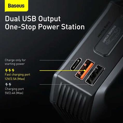 Baseus Super Energy Max Car Jump Starter Mah