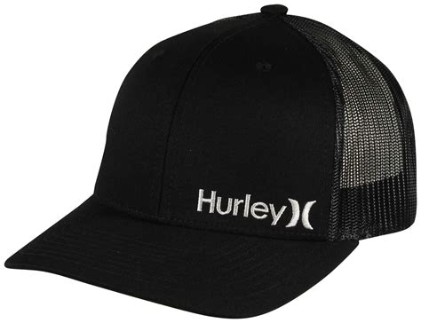 Hurley Corp Staple Trucker Hat Black