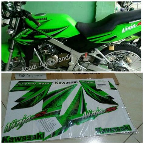 Jual Striping Stiker Ninja Ss 2011 2012 Hijau Asli Kawasaki Di Lapak