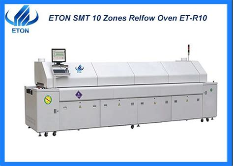 China 10 Hot Air Circulation Heating Zones High Precision Reflow Oven Manufacturers Suppliers