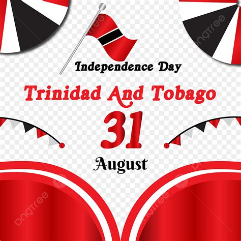 Trinidad And Tobago Vector Hd Png Images Independence Day Trinidad And Tobago Smart Design Png