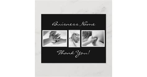 Massage Therapy Thank You Card Zazzle