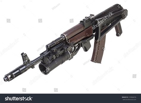 Kalashnikov Ak Gp Grenade Launcher Stock Photo