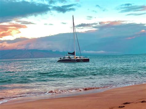 Maui Island Catamaran Photograph by Robin Cerato - Pixels