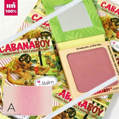 ️ของแท้พร้อมส่ง ️ พร้อมส่ง The Balm Cabana Boy Shadow Blush 85g อาย